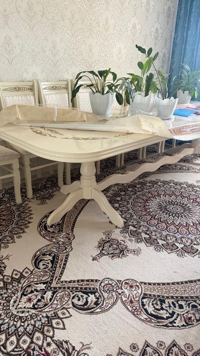 Мебель стол со стулями