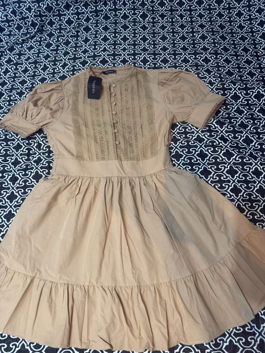 Rochie cu broderie noua marimea M