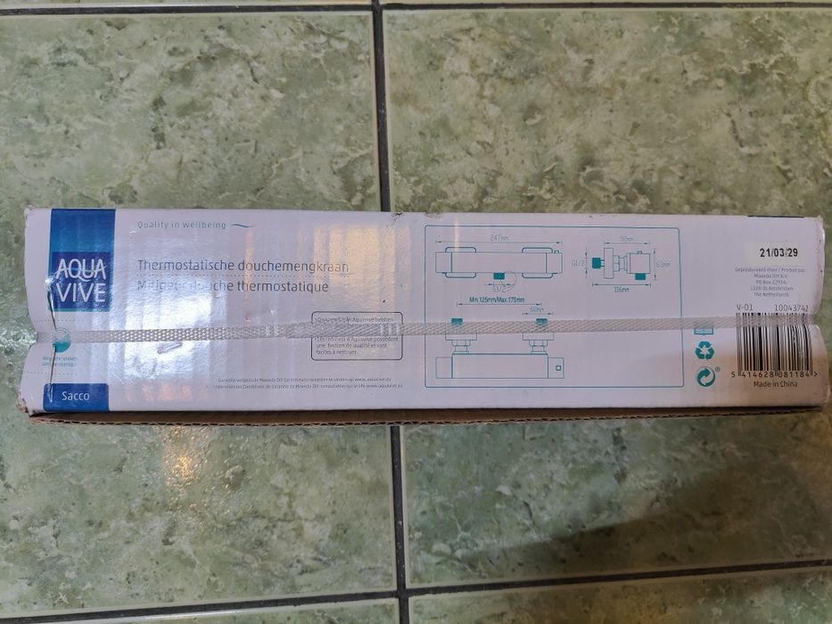 Baterie duș Aqua Vive Thermostat