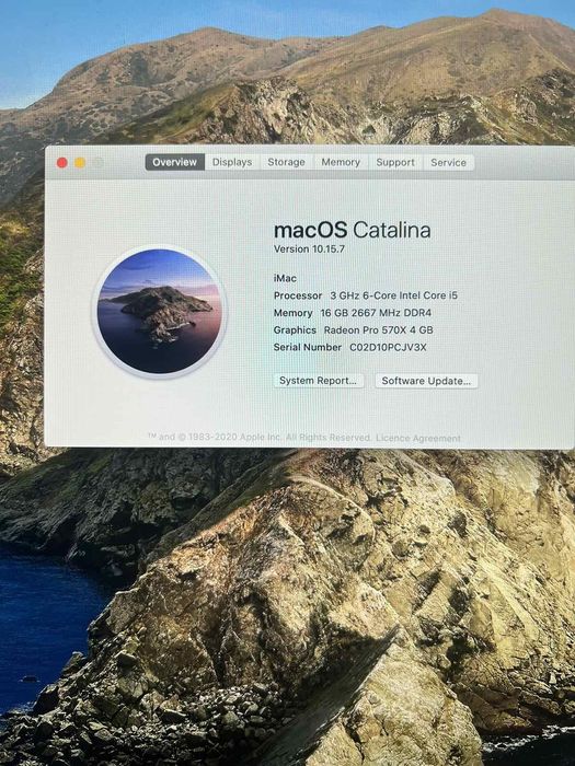 iMac A2115 (2020 година) 27 инча