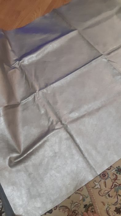 Экокожа золотистого цвета материал/ отрез