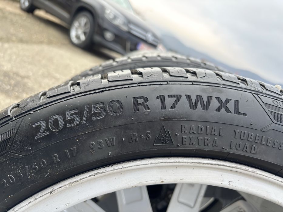 Jante 5x112 cauciucuri M+S All Season 205 50 R17 VW Passat CC Golf 7