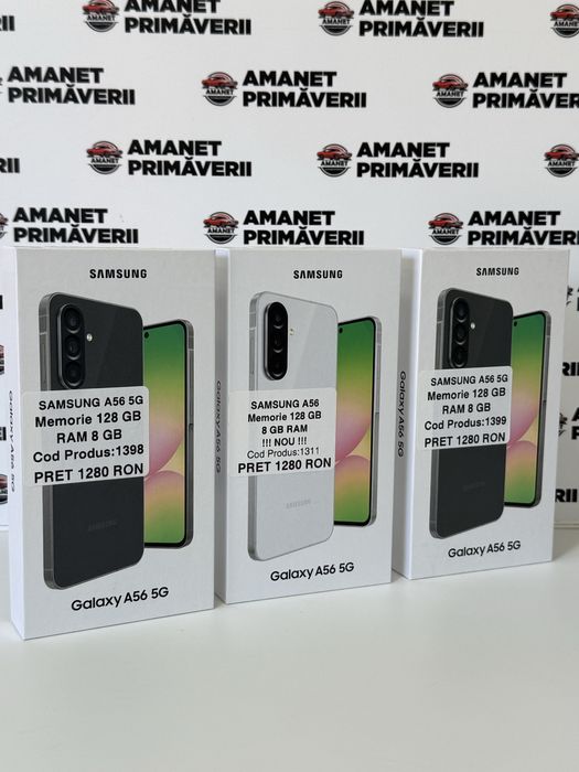 Samsung A56 128 GB Sigilat Nou Garantie 8GB Ram