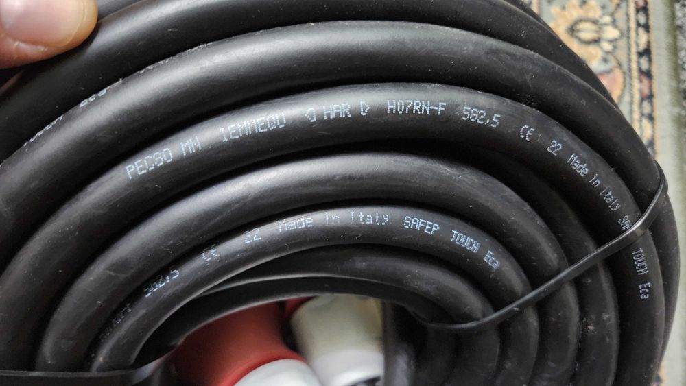 Prelungitor trifazic 30 m,  5x2.5, H07RN-F  16A