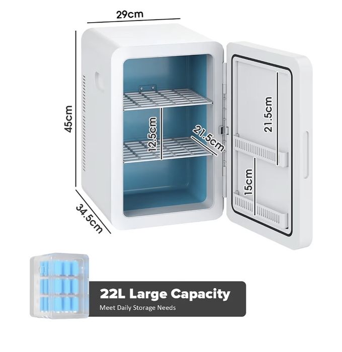 Advwin Mini frigider 22L, frigider auto portabil.