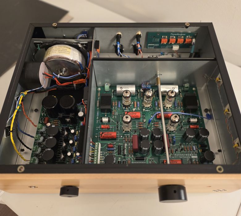 Preamplificator lampi