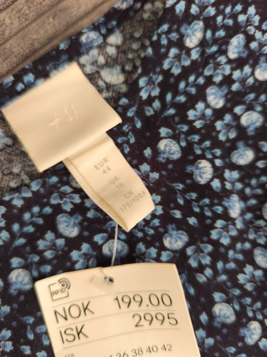 Рокля ново с етике h&m