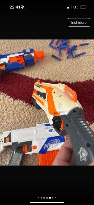 Pusti de jucarie Nerf