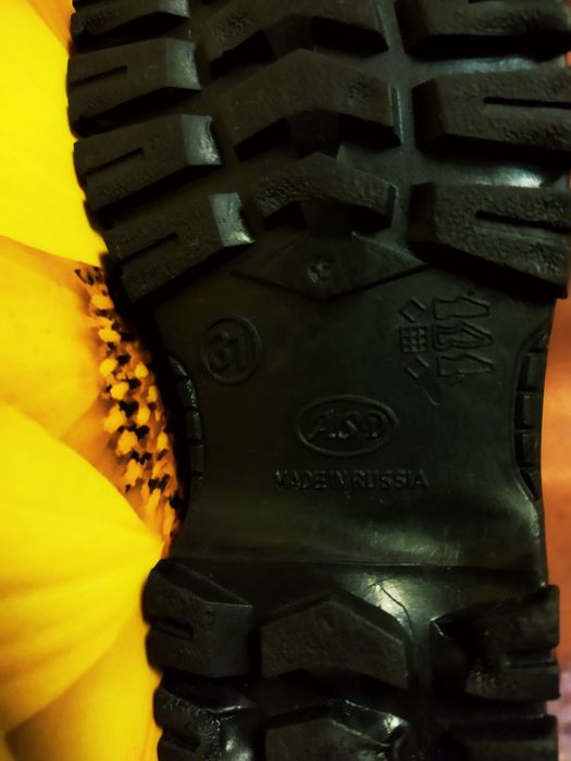 Сапоги гелевые утеплённые 31 размер