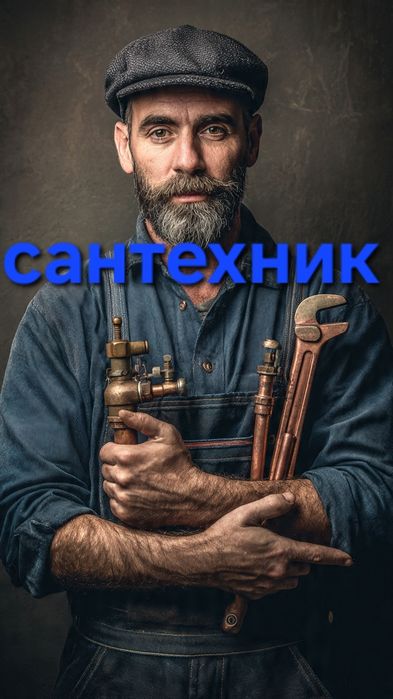 Сантехник, 20 лет стажа.