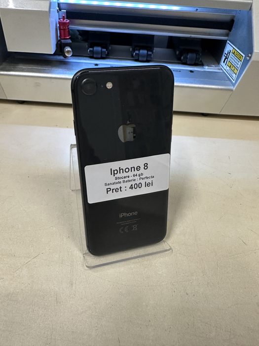 Iphone 8 / 64 gb / garantie / folie sticla cadou