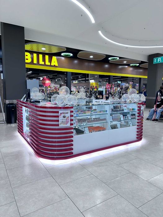 Продавам търговско оборудване КИОСК