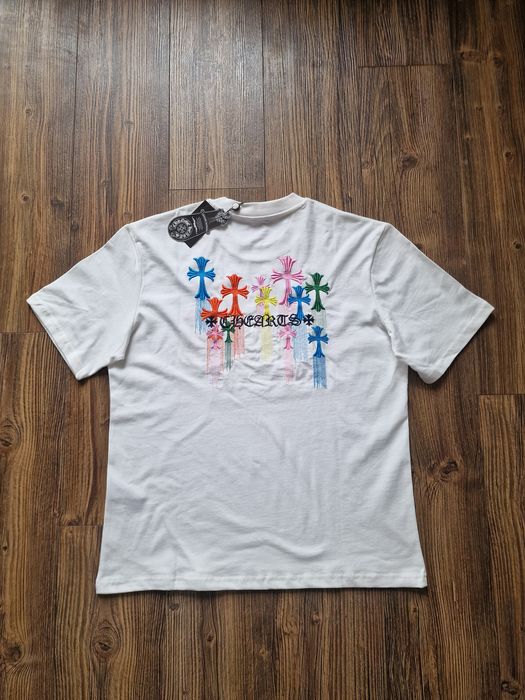 Страхотна мъжка тениска CHROME HEART  Размер S M L XL 2XL