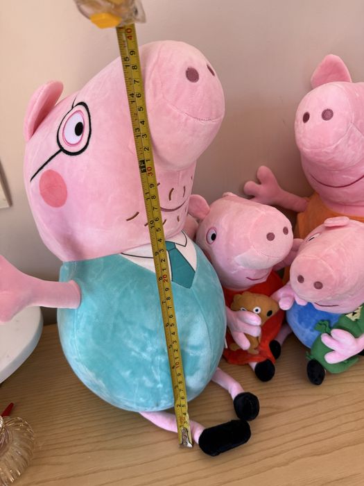 Peppa Pig плюшен комплект цялото семейтво перфектен подарък
