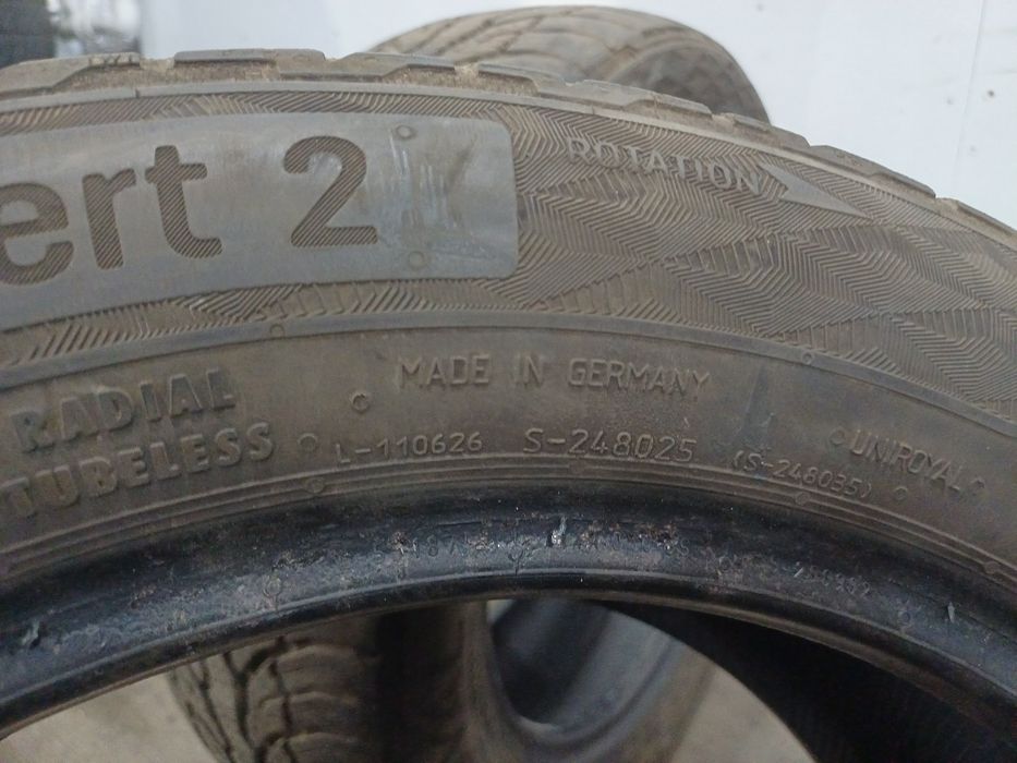Шины 205/55 R16 Uniroyal пара.