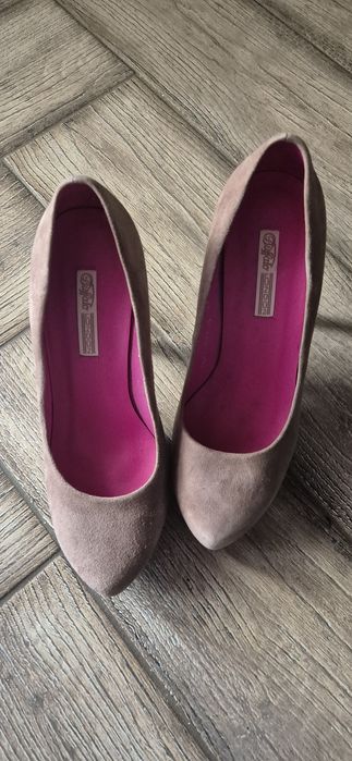 Pantofi piele întoarsă