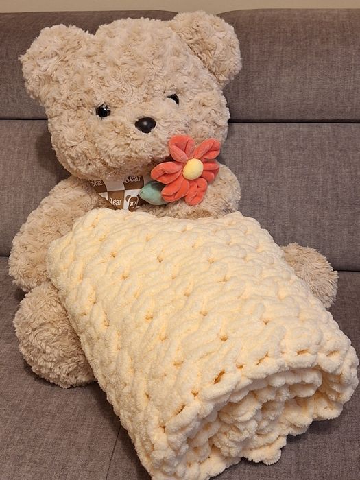 Бебешки плетени одеяла/пелени