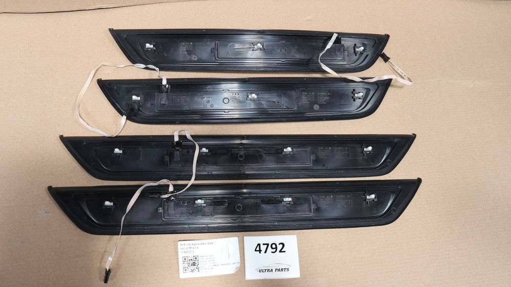 Светещи лайсни прагове БМВ Г30 Г31 М