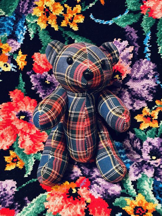 Мишки Тедди тартан