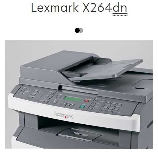 Multifunctional Lexmark X264DN, A4