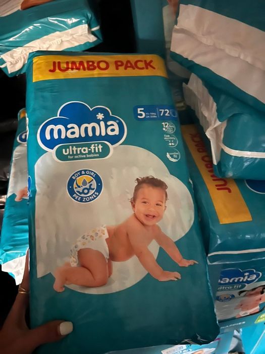 Памперси Mamia 4,4+,5,