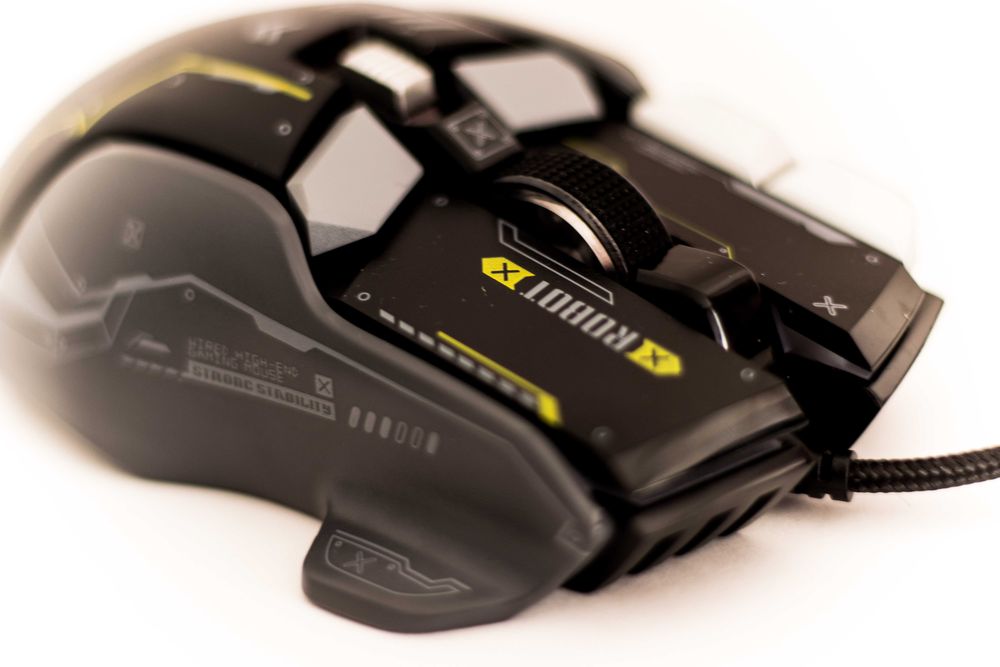 Mouse de Gaming G6, RGB, Ergonomic, 10 butoane reglabile