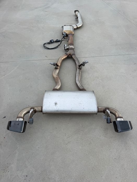 Evacuare completă originală BMW X3 G01 M40d LCI / X4 G02 M40d LCI 3.0 Diesel 340 CP – 23.000 km – DPF + Catalizator + Clapetă activă
