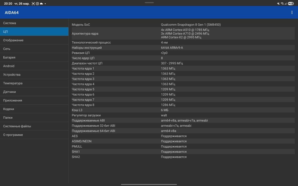 Samsung galaxy tab S8+ 8/256