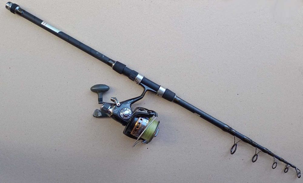 Телескопичен прът за риболов Теле карп 330 см 150-350 г