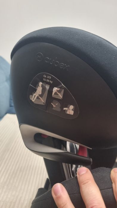 Scaun auto copii Cybex Gold 15–36 kg, ISOFIX – stare foarte bună