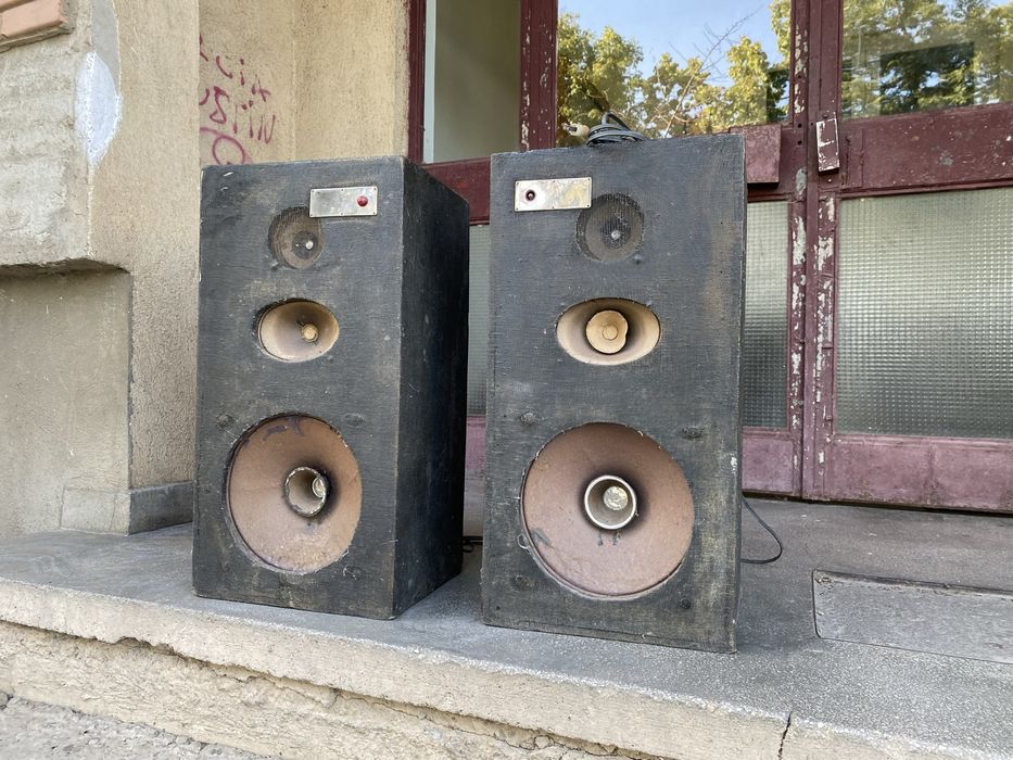 Incinte difuzoare/Boxe 35x88cm Lemn masiv 2 Buc Anii ‘80