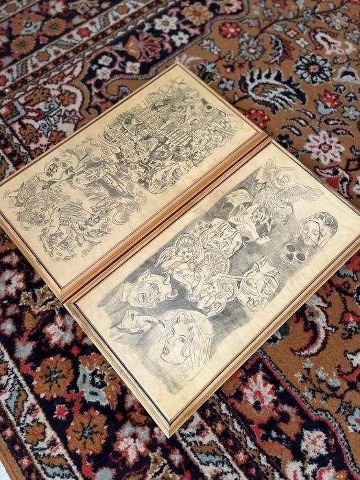 Нарды игровые с рисунком