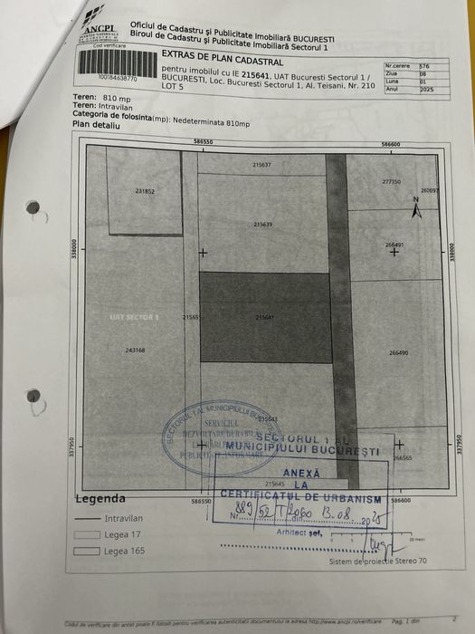 teren vanzare, Padurea Baneasa, Aleea Teisani, 900 mp, deschidere 24 m