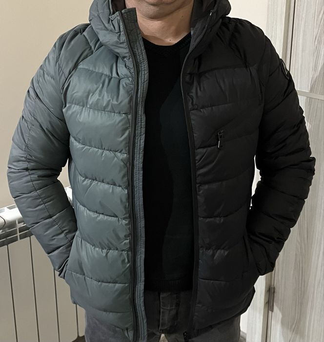 Мъжко яке,зимно с качулка