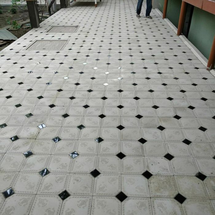 Брусчатка ва тротуар плиткалар бордюр люк зина