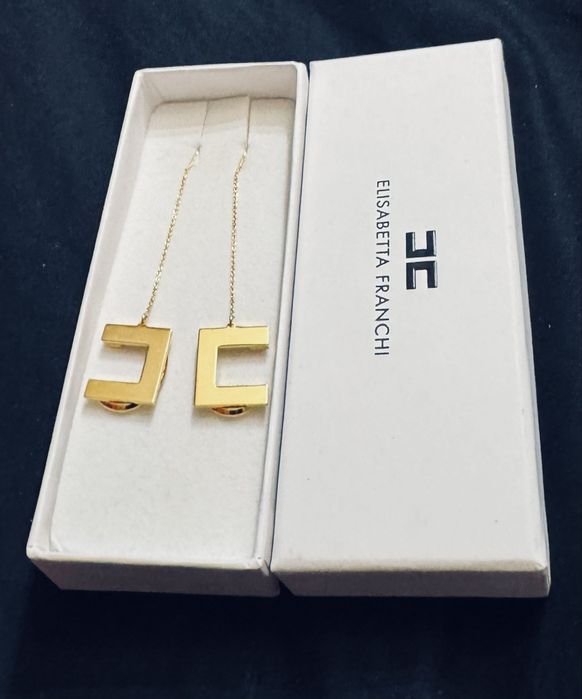 ELISABETTA FRANCHI Оригинални обеци, купени за 220€, продават се 140€