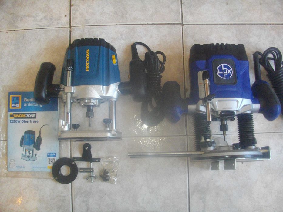 Оберфреза-Герм/Австрия-1250W/1200W-WORKZONE/LUX-Почти Нова-С Водач