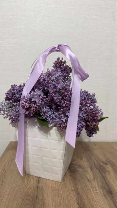 Цветы сирень свежие