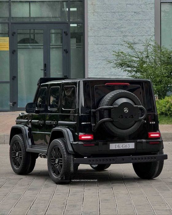 Детский электромобиль : Самый большооой Mercedes Benz G63 AMG