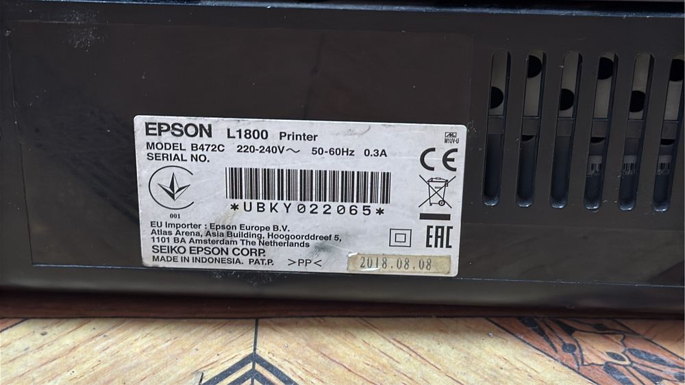 Принтер Epson l1800
