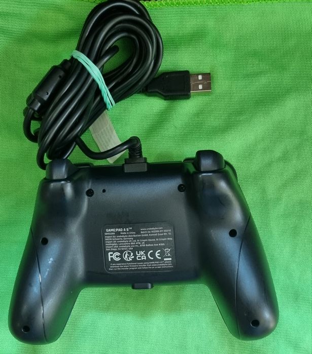 Controller Snakebyte GAME:PAD 4 S pentru PlayStation 4 și PC – cu fir