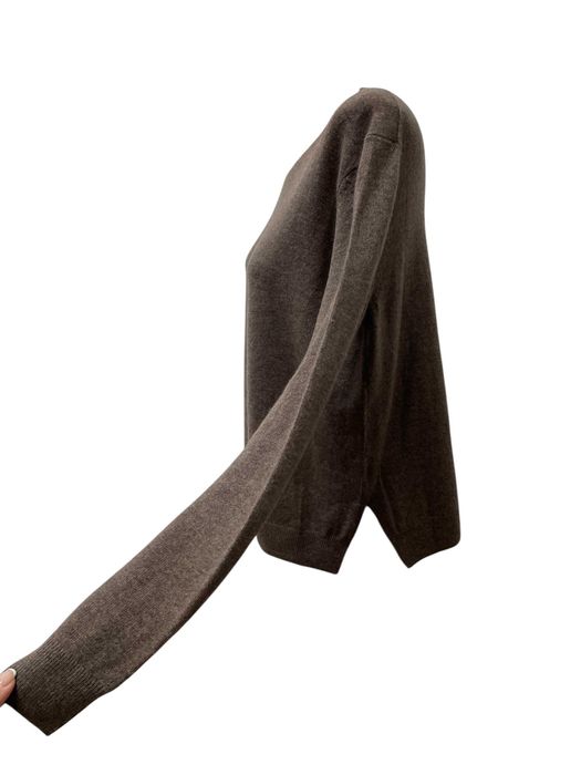 L'ESSENCE размер 42 - L - XL дамски кашмирен пуловер 100% КАШМИР бежов