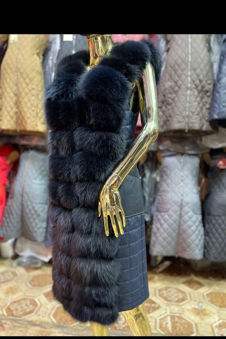 Аёллар учун мехли нимчалар