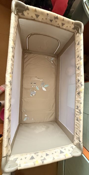 Чисто нова сгъваема кошара и сгъваем матрак 120/60