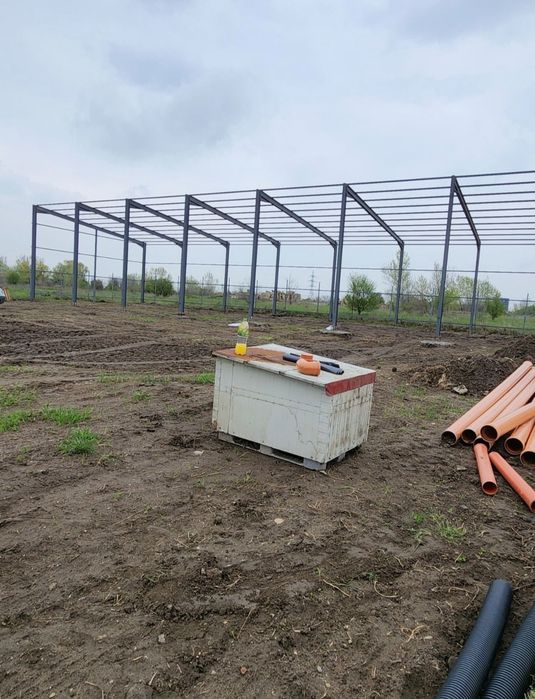 cofetionam hale metalice pe comandă orce mărime avem pe stoc 10x15x4