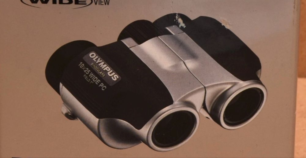 Olympus 10x25 wide pc широким углом 7 градусом