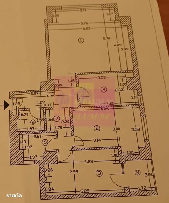 3 camere | 99 mp | Parcare inclusă | Piața Alba Iulia – Popa Nan