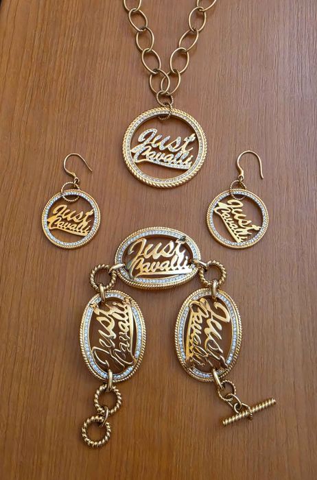 Set Just Cavalli Colier + Bratara + Cercei