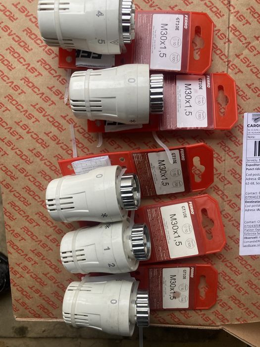 Cap Termostat Calorifer Ferro GT 10E cu Olandez Noi