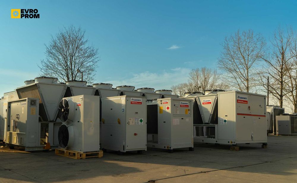 Chillere industriale 100–150 kW – chiller 100 kw pret | noi, Outlet, second hand | Evroprom